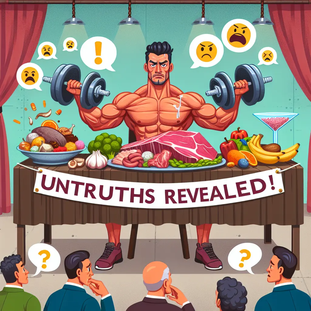 Representation of Fitness influencer Liver King admits to lying about extreme raw animal diet and workout routine